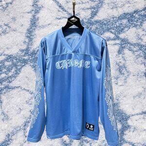 Chrome Hearts Men's Long Sleeve Blue